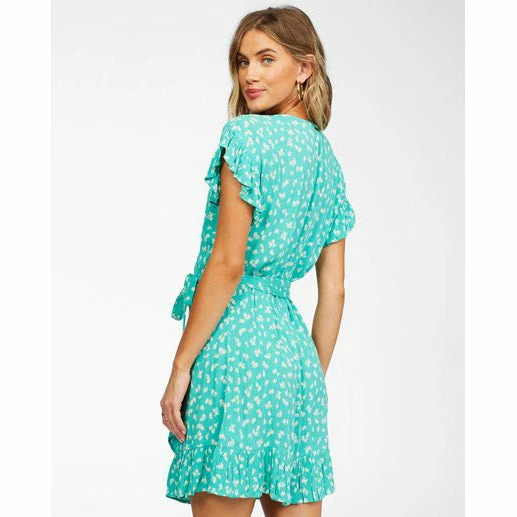 Billabong Wrap And Roll Woven Wrap Dress 5 Billabong Wrap And Roll Woven Wrap Dress