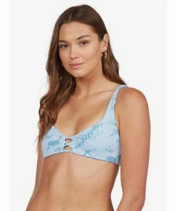 Missy Swimwear Roxy Sea & Waves Revo Printed Tri Bikini Top