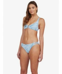 Roxy Sea & Waves Reversible Printed Regular Bottom Missy Swimwear