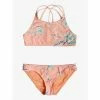 Roxy Girl Darling Girl Crop Top Bikini Set 1 Roxy Girl Darling Girl Crop Top Bikini Set
