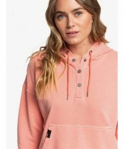 Tops Roxy Girls Who Slide Womens Pullover Hoodie