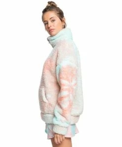 Roxy Bonfires On The Beach Half-Zip Fleece Tops