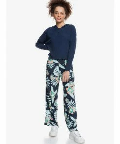 Tops Roxy Cozy Day Long Sleeve Rib Knit Hoodie