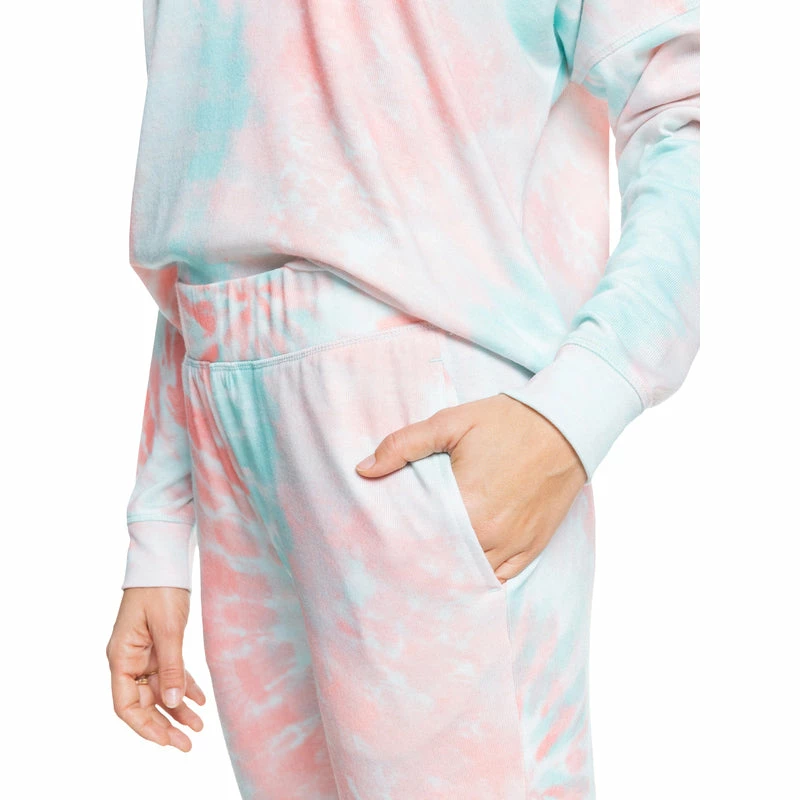 Roxy Current Mood Tie-Dye Cozy Pants Bottoms 6 Roxy Current Mood Tie-Dye Cozy Pants Bottoms