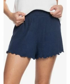 Roxy Cozy Day Rib Knit Lounge Shorts Bottoms