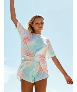 Roxy Current Mood High-Rise Shorts Bottoms