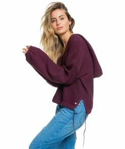 Roxy Beach Nostalgia Hooded Poncho Sweater Hoodies & Sweatshirts