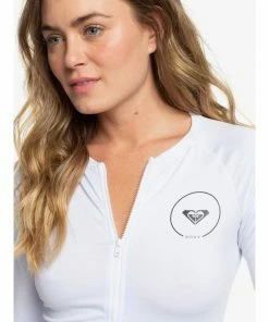Roxy Essentials LS Zipped Rashguard
