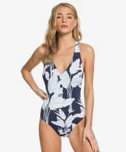 Missy Swimwear Roxy Printed Beach Classics One Piece