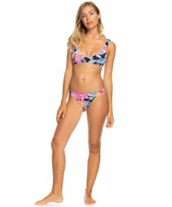 Roxy Tropical Oasis Cheeky Bikini Bottoms Swimwear 8 Roxy Tropical Oasis Cheeky Bikini Bottoms Swimwear