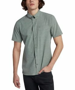 Billabong Hurley Alchemy Short Sleeve Button Up Clothing