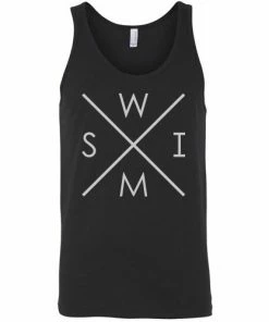 MI Sports Swim Compass Mens Tank Tees & Tanks