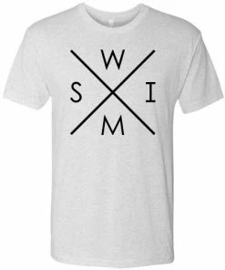 MI Sports Girls Compass Swim Tri Blend T-Shirt