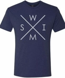 MI Sports Girls Compass Swim Tri Blend T-Shirt