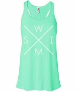 MI Sports Tees & Tanks Swim Compass Bella Tank