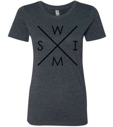 MI Sports Swim Compass Ladies Tri Blend 15 MI Sports Swim Compass Ladies Tri Blend