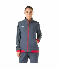 Speedo Female Tech Warmup Jacket Warm-Ups 14 Speedo Female Tech Warmup Jacket Warm-Ups