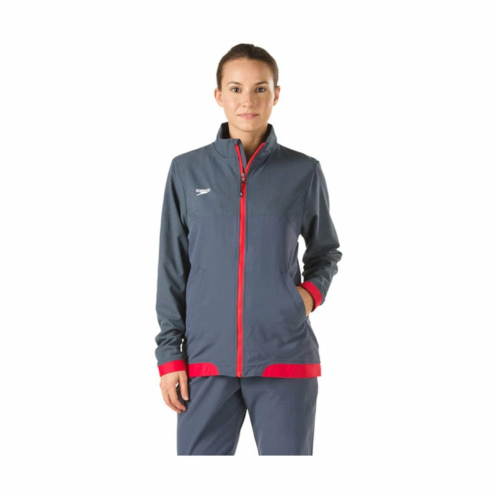 Speedo Female Tech Warmup Jacket Warm-Ups 8 Speedo Female Tech Warmup Jacket Warm-Ups