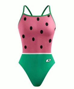 Q Swimwear Watermelon Sunback Tank