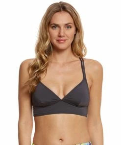TYR Solid Brooke Bralet Bikini Top Swimwear