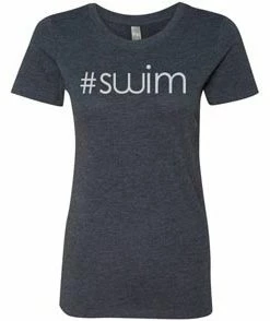 MI Sports #Swim Ladies Tri Blend Tee Clothing