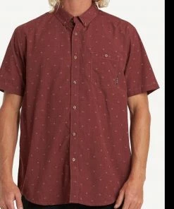 Billabong All Day Jacquard Shirt Rust