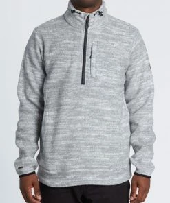 Billabong Boundary Mock Half Zip Pullover Fleece Clothing