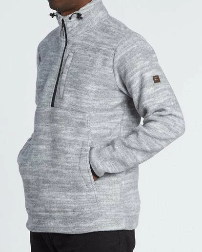 Billabong Boundary Mock Half Zip Pullover Fleece Clothing 5 Billabong Boundary Mock Half Zip Pullover Fleece Clothing
