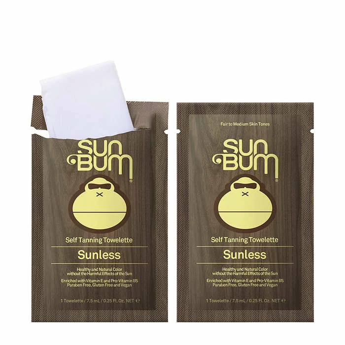 Sun Bum Sunless Tanning Towelette 5-pk 3 Sun Bum Sunless Tanning Towelette 5-pk
