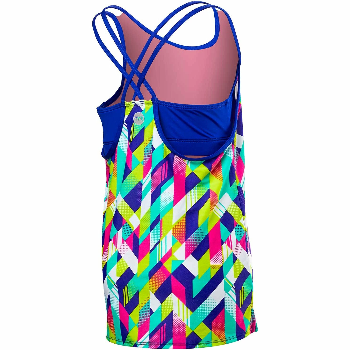 TYR Girl's Paint Party Olivia Tank 4 TYR Girl's Paint Party Olivia Tank