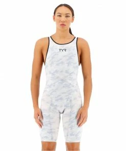 TYR Venzo Camo Open Back Swimwear